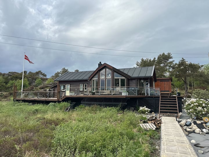 Exclusive Seaside Cabin W/ Boat – Near Bergen - Bergen, Norwegen