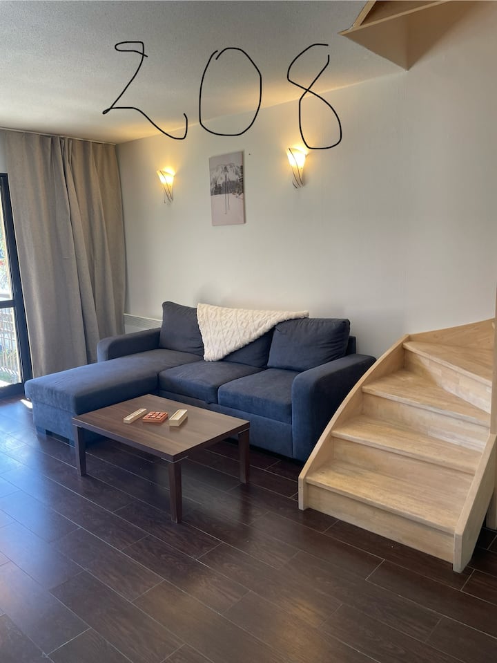T3 Duplex Terrasse Piscine Sauna Jausiers Magnan 4 - Jausiers
