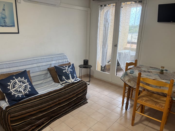 T2, Port De Plaisance, Clim Réversible, Balcon - La Franqui