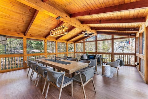 Lake Naomi-Mountain Treehouse Retreat w/Game Room