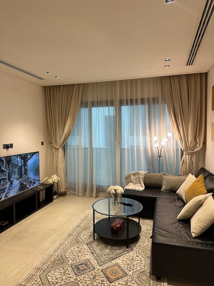 Cozy Pearl 1 Bhk 10 Mins From Airport - Mascate