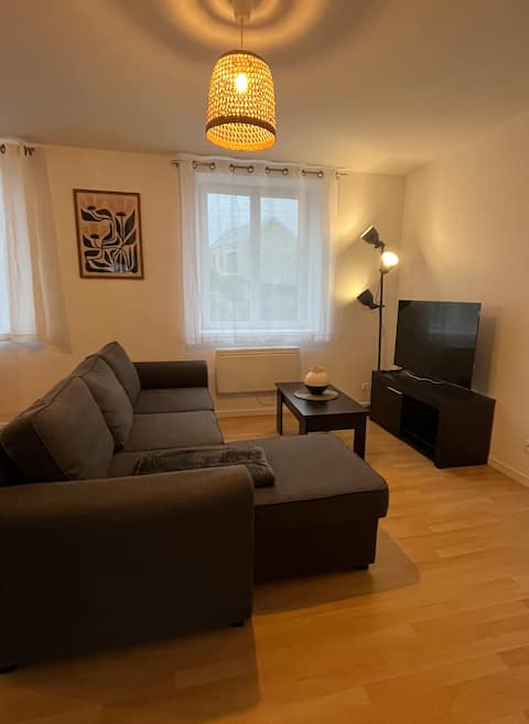 Top Airbnb: Charming furnished and equipped 3-room apartment in Tourlaville in Cherbourg En Cotentin