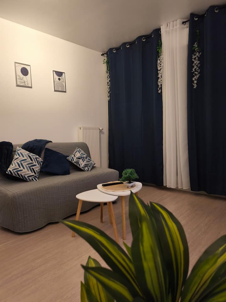 Charmant T2 Proche Disney Terrasse Parking Souter - Meaux