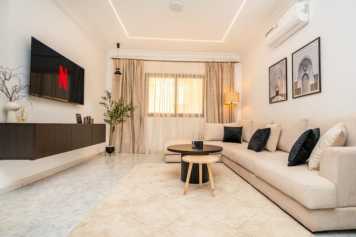 Appartement Cosy • Clim • Proche De La Plage - 탠지어