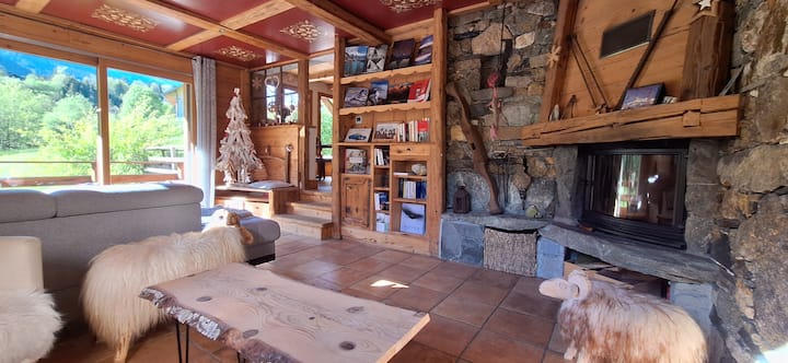 Chalet De Caractère Avec Vue Sur Dômes De Miage - Les Contamines-Montjoie