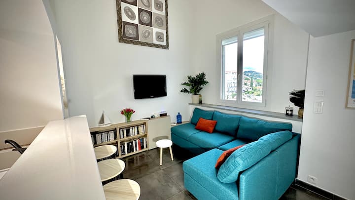 Studio Contemporain Raffiné, Sainte-maxime Vue Mer - Sainte-Maxime