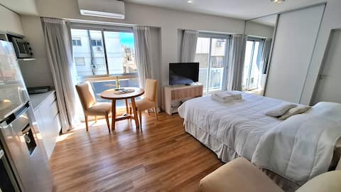 Top Airbnb: Warm loft with panoramic terrace, gym and grill in Ciudad Autónoma De Buenos Aires