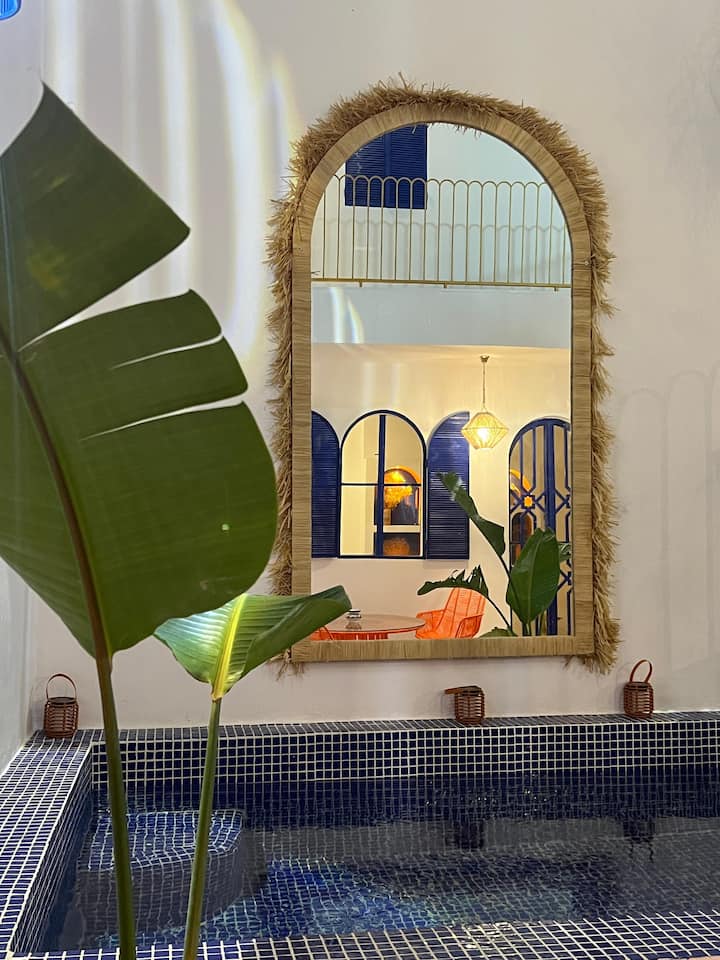 Riad Lyabaïana Privatisé, Piscine ,Vue Mer Médina - Tanger