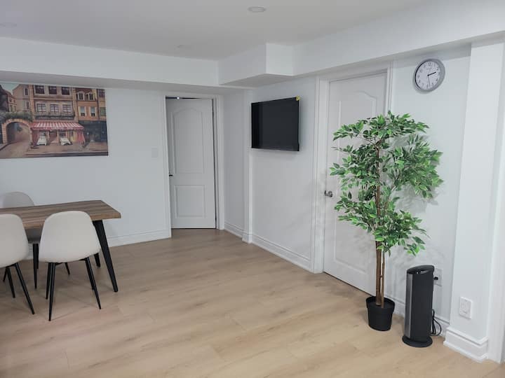 Modern Comfort In A Cozy Basement–perfect & Relax - Brampton