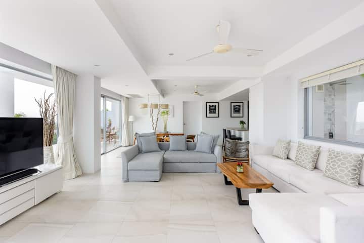 Luxury Seaview 2br Apt W/ Private Pool & Sala - Ko Samui