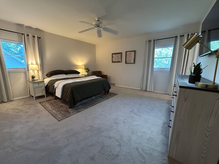 Luxury bedding and mattresses.