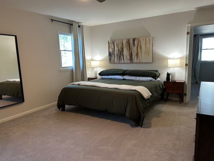 Luxury bedding and mattresses.