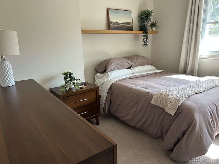 Luxury bedding and mattresses.