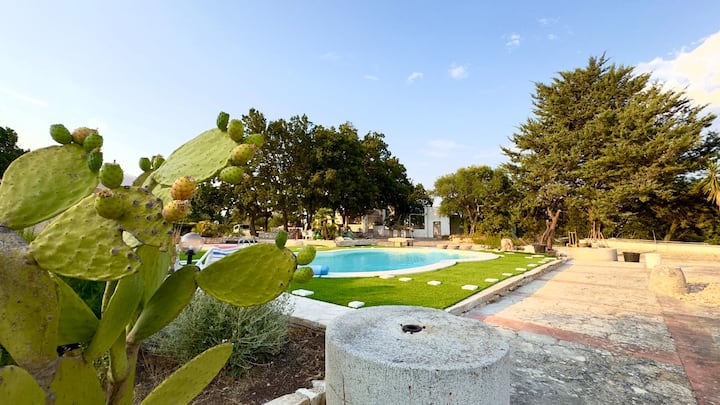 Typical Stone Farm-house, Pool, 2 Bdr, A/c, Garden - Locorotondo