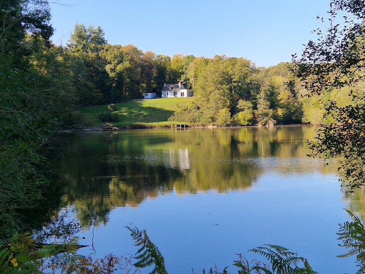 Chalet De Charme Style Cottage - Domaine Du Moulin - Merdrignac