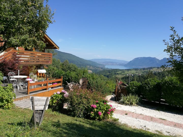 Chalet Cosy Vue Lac - Doussard
