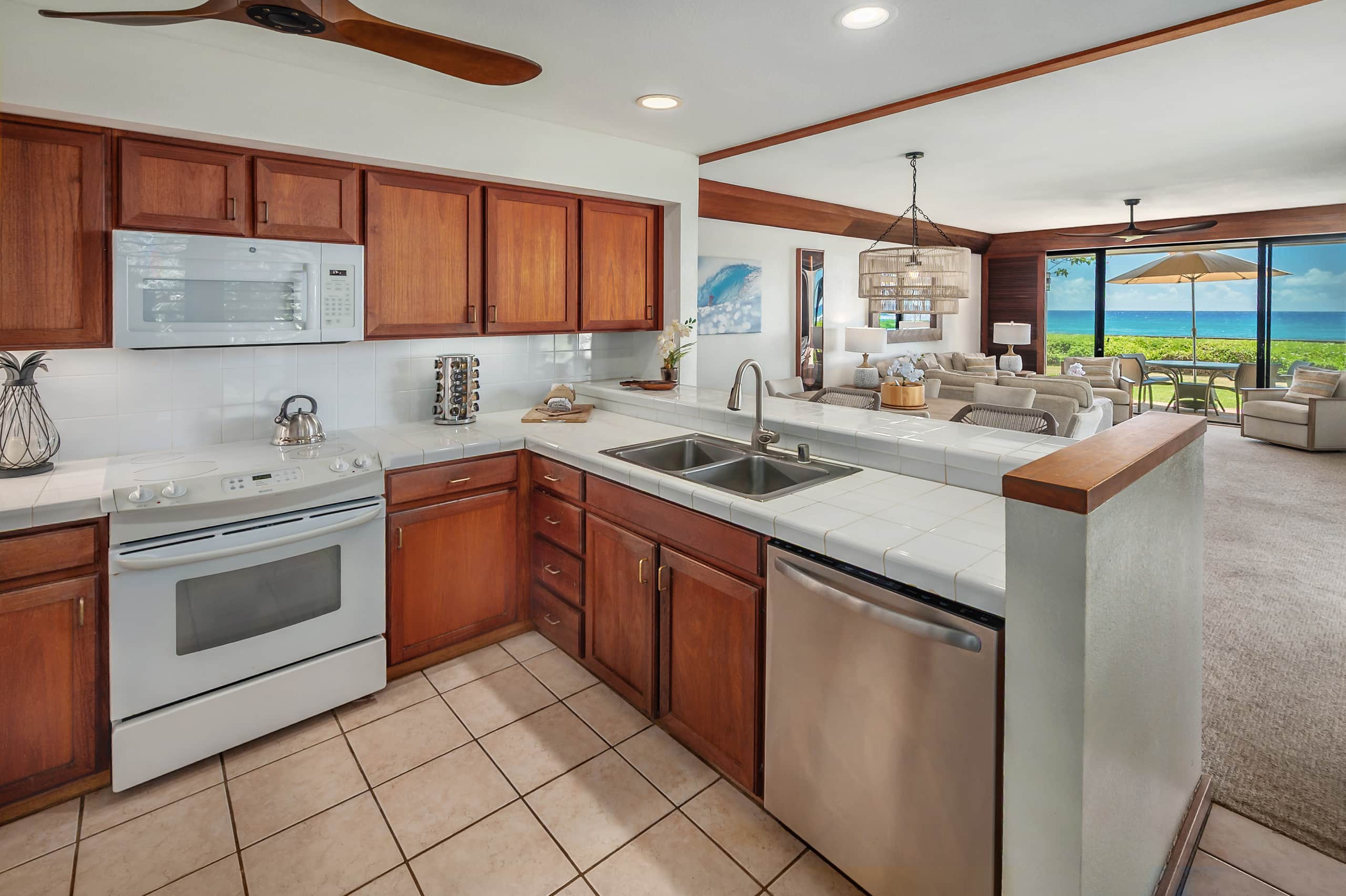 Poipu Kapili Unit 57 Oceanfront 2 Bedroom 3 Bath - Image 5