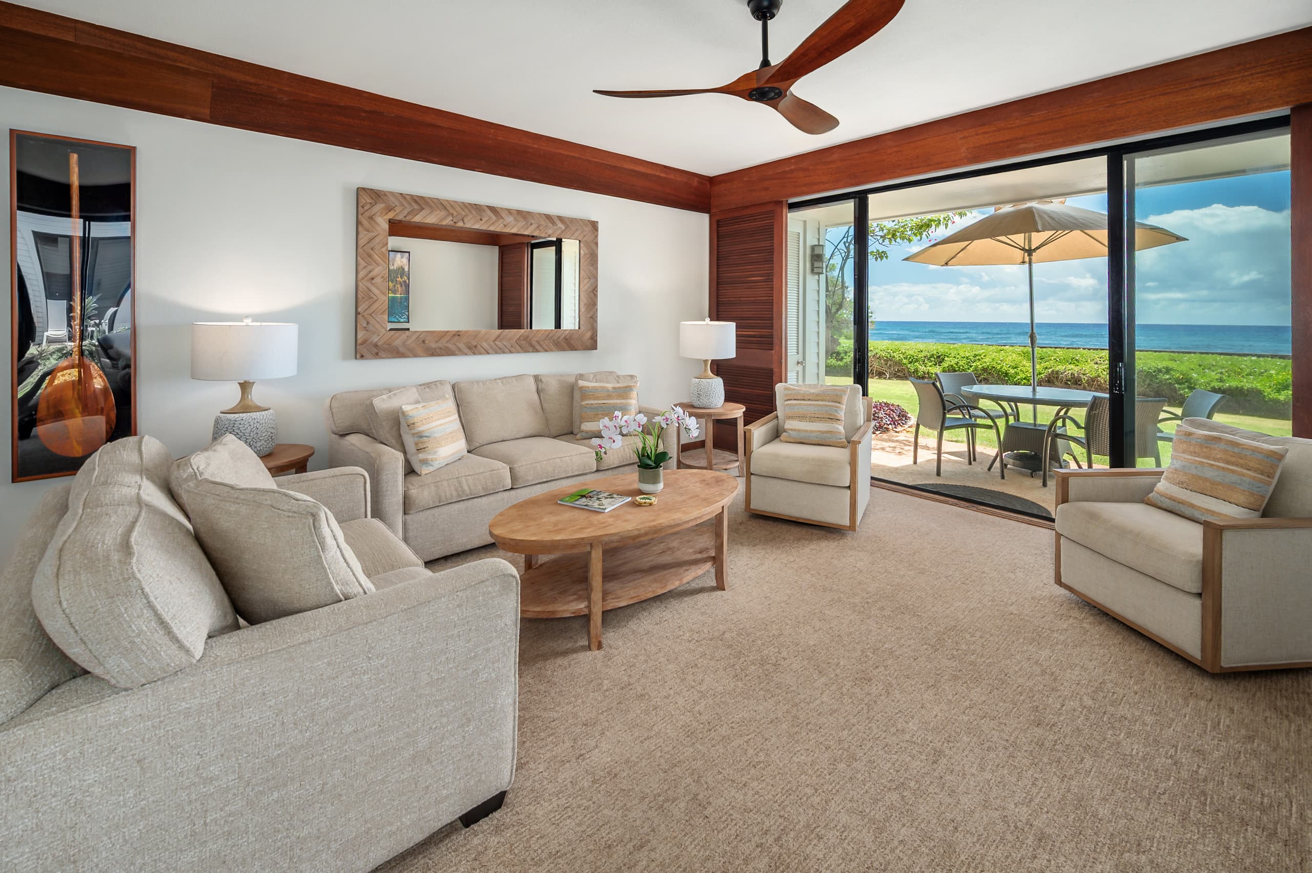 Poipu Kapili Unit 57 Oceanfront 2 Bedroom 3 Bath - Image 1