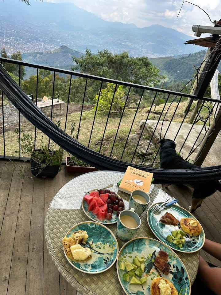 Cabaña Mirador Con Vista A Medellín - Guarne