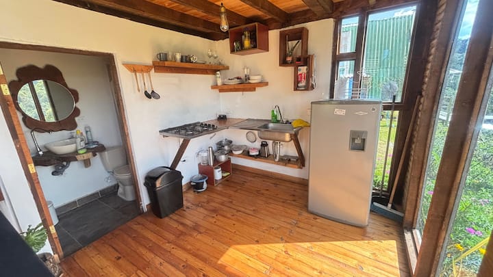 Cozy Cabin +Wifi+kitchen+tv+jacuzzi+bbq @Medellín - Guarne