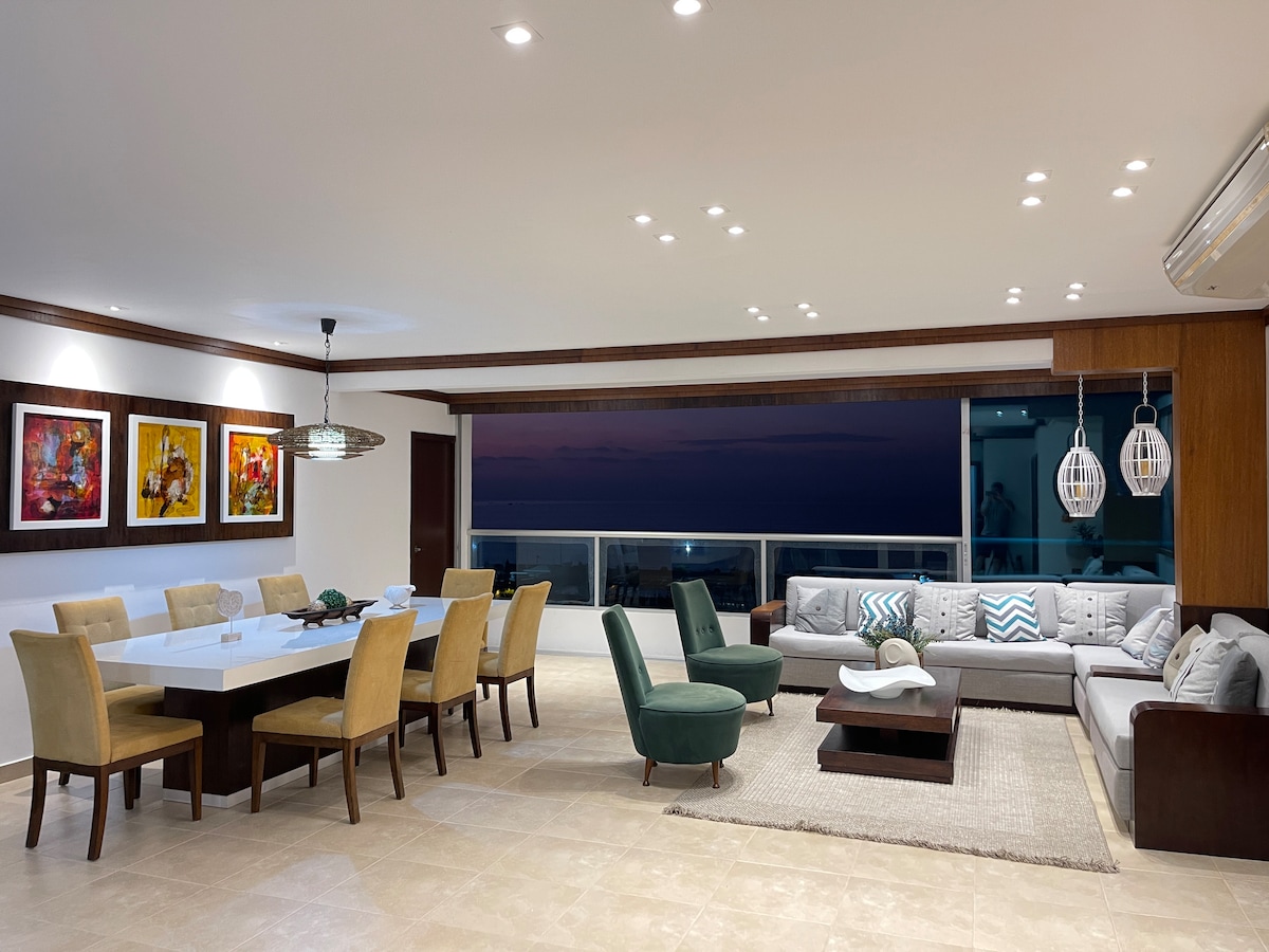 Rest and ocean views - Luxury penthouse - Flats for Rent in La Libertad ... - Penthouse Flats With Private Dining Area For Rent