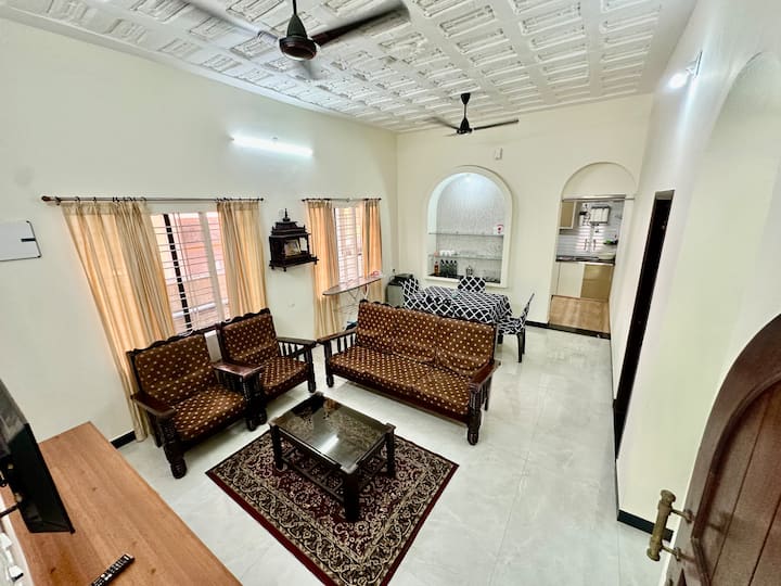 Coastal Hidden Haven Shama Cozy 2 Bhk House - Mangaluru