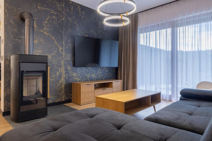 Przestronny Apartament Z 3 Sypialniami + Jacuzzi - Szczawnica