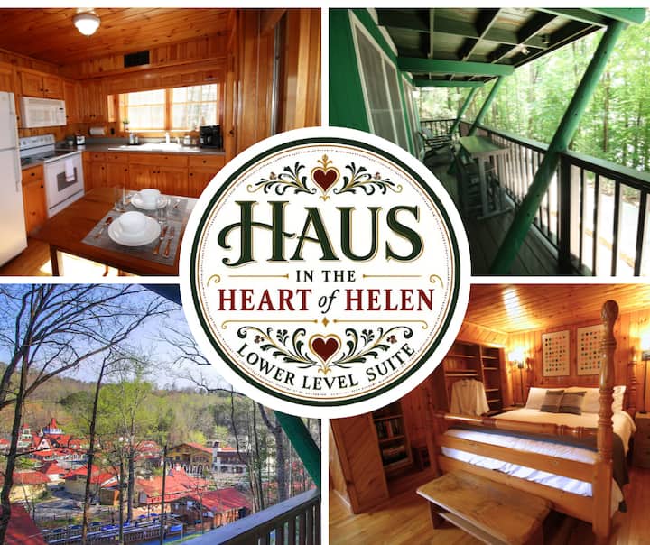 Haus In The Heart Of Helen - Lower Level Suite - Helen, GA