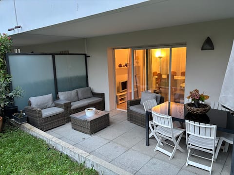 2-bedroom apartment on the ground floor with garden