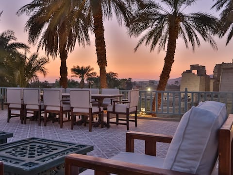 Habu Hotel - garden view family room
