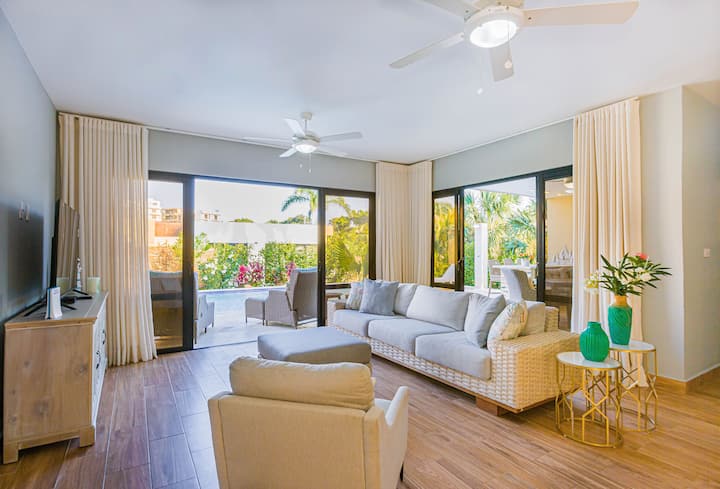 3br Sunset Villa | Pool | Kitchen | Patio | Bbq - Cabarete