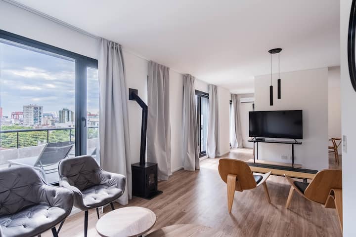 Лофт с 1 спальней и завтраком в La Boca