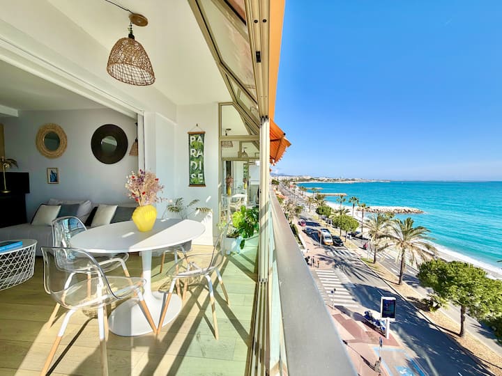 Appartement 2 Pièces Vue Mer & Parking - Cagnes-sur-Mer