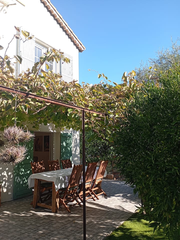 Bas De Villa, Détente Ext. + Parking, Clim - Cagnes-sur-Mer
