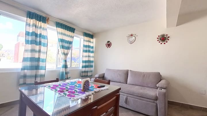 Departamento Amplio Con Cochera Cerca Del Centro - Oaxaca de Juárez