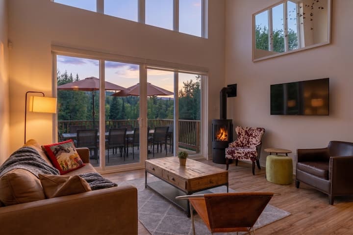 Chalet Bois Lé Lé In Bel Air With Hot Tub! - Mont-Tremblant