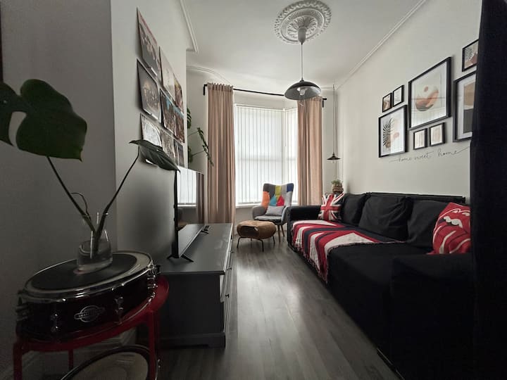 Music Touch|3 Beds|parking|wifi|close To Anfield - Liverpool