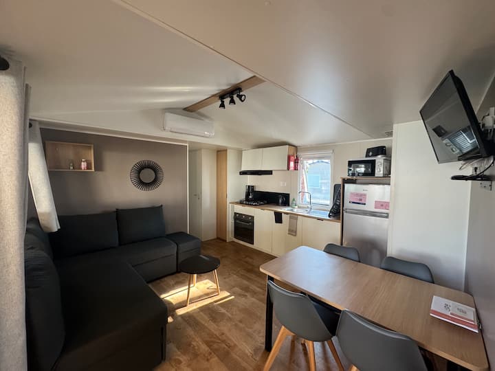 Mobilhome 2 Chambres 2 Salles Deau Climatisé - Seignosse