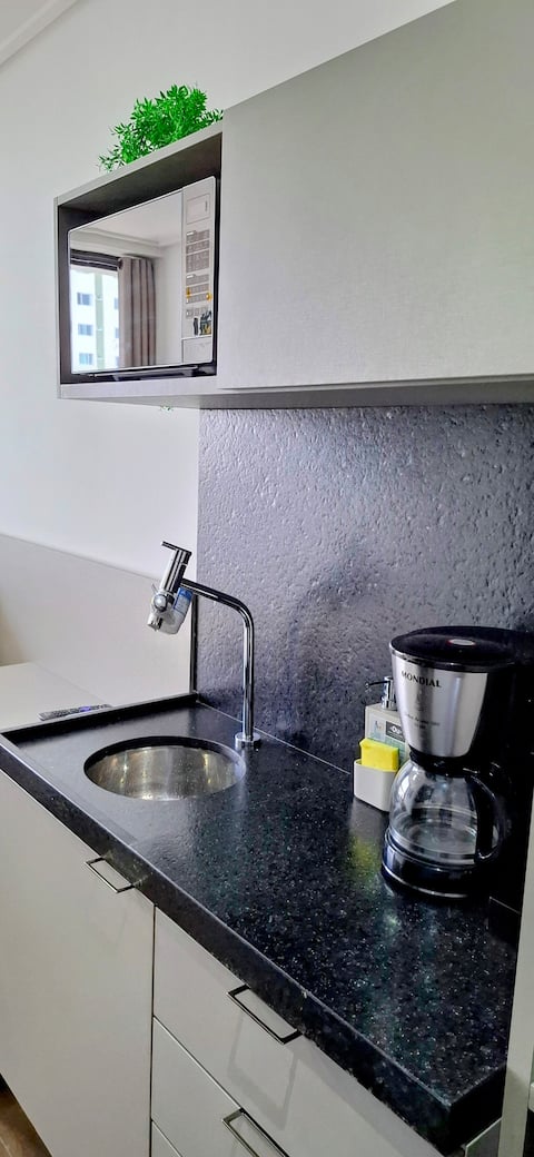 Top Airbnb: Flat Move Tambaú | 400 meters from the beach – Infinity pool em Paraíba
