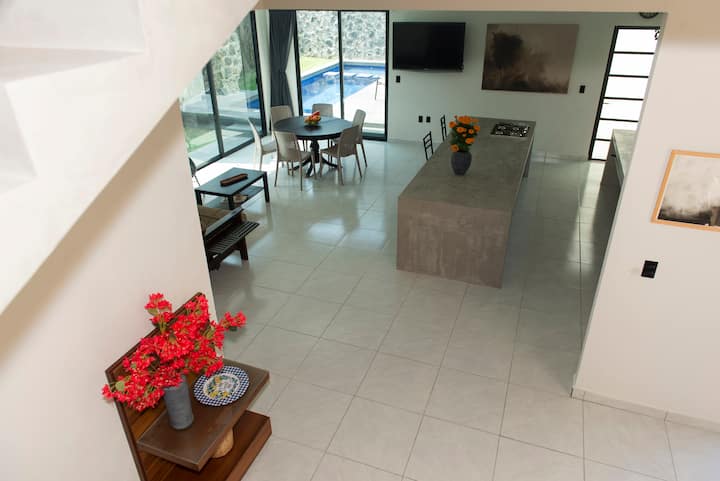 Casa Nueva Y Moderna Con Alberca Calientita. - Xochitepec