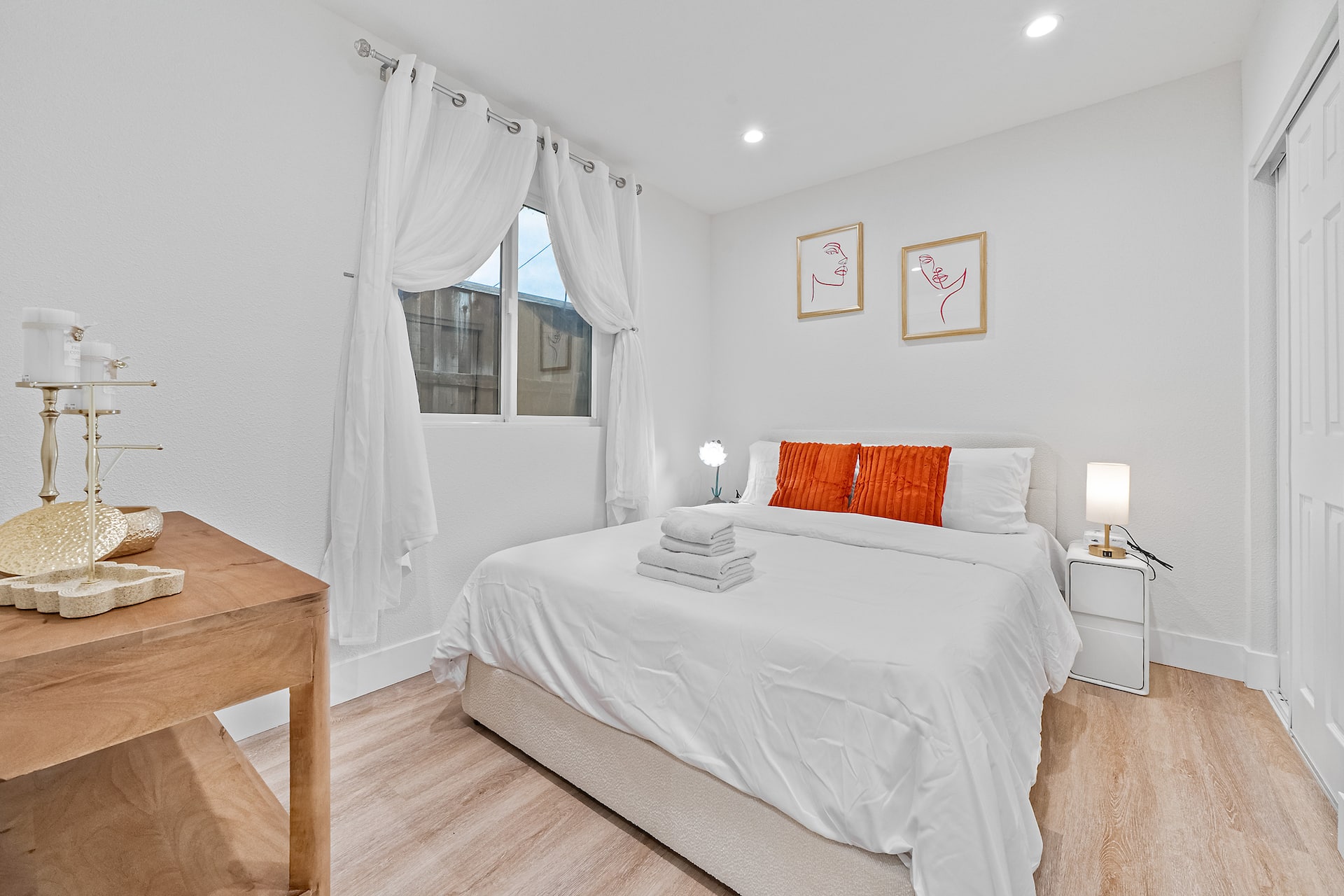 2BR Home Dtown Campbell /Pet Friendly /AC &Parking