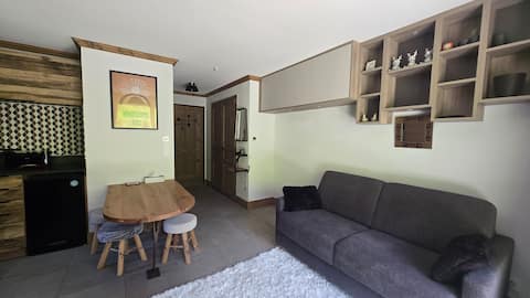 Propriété Airbnb réussie: 2-room apartment Les 7 Laux à Les Adrets