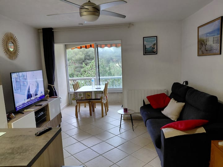 Grand Studio Calme Proche Plages Pin Rolland 83430 - Saint-Mandrier-sur-Mer