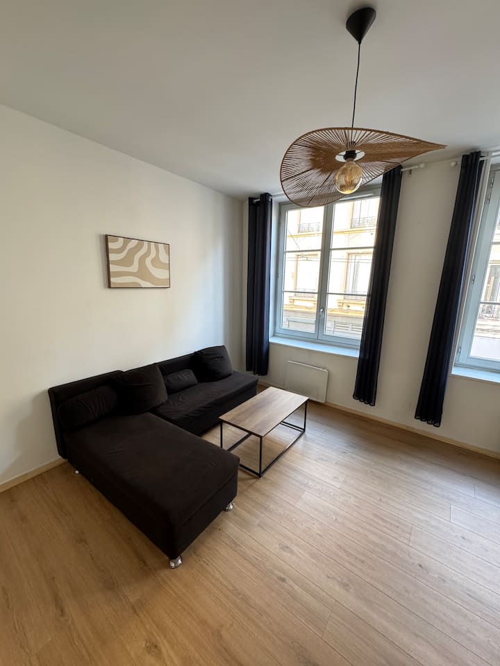 Appartement Lumineux Avec 2 Chambres - Saint-Étienne