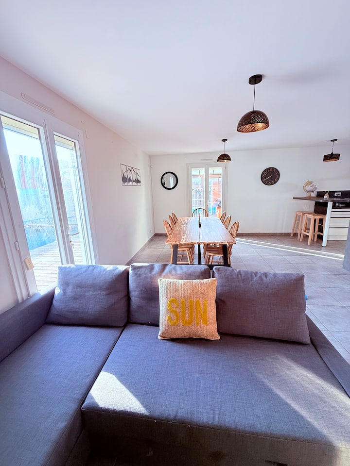 Villa Familiale + Studio, Piscine Chauffée Bompas - Perpignan