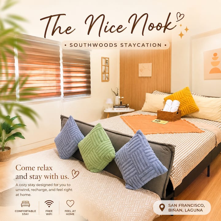 The Nice Nook - Southwoods Staycations| 1-4pax - Biñan
