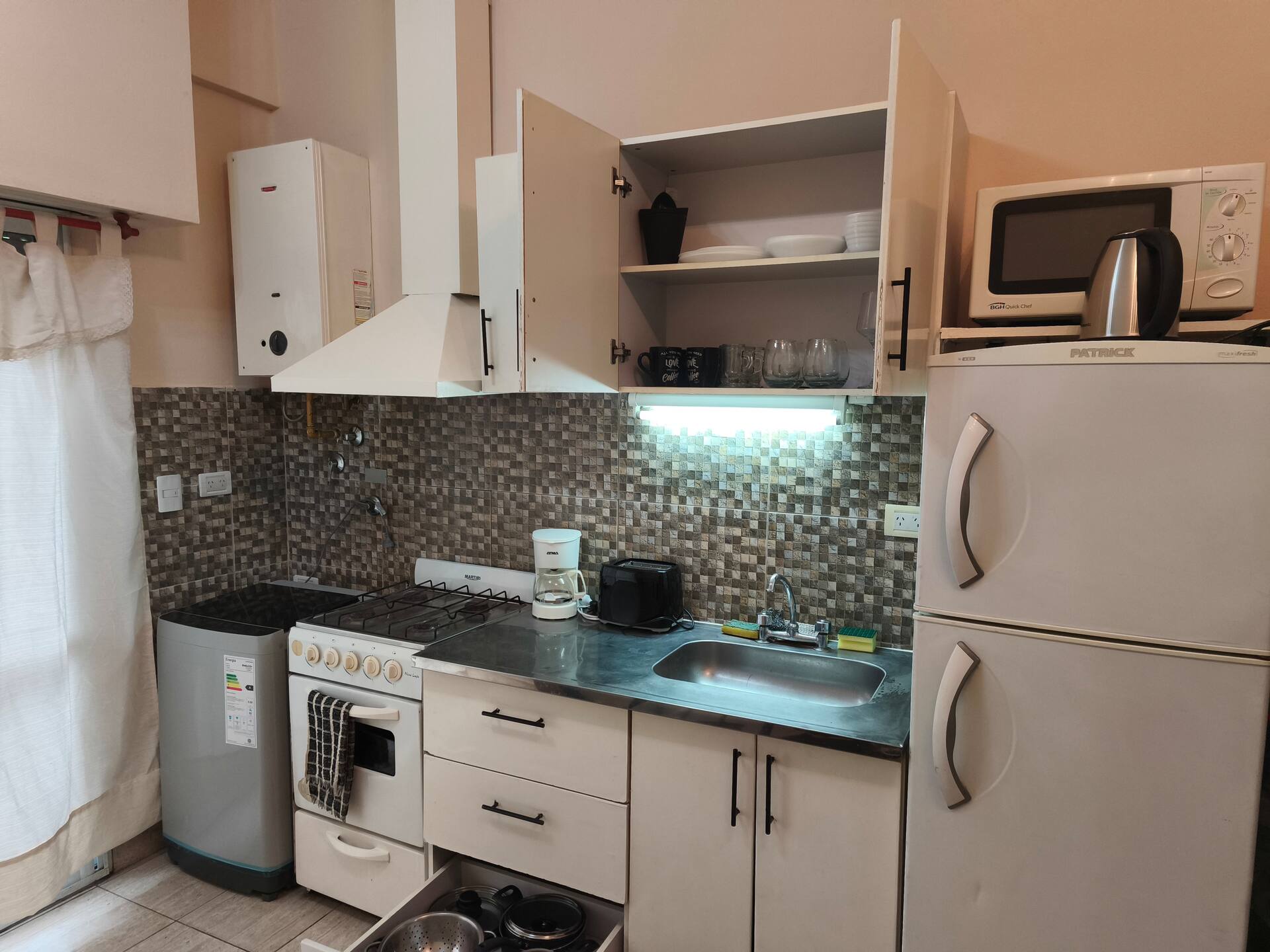 Equipped studio 50 meters from Club Vélez