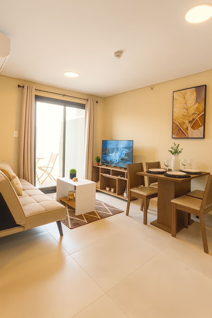 Central Stylish Apartment With Rooftop-pool - 파라과이