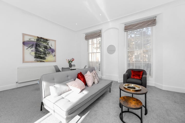 Chic 1br Flat Walk To King’s Cross & St Pancras - Bloomsbury