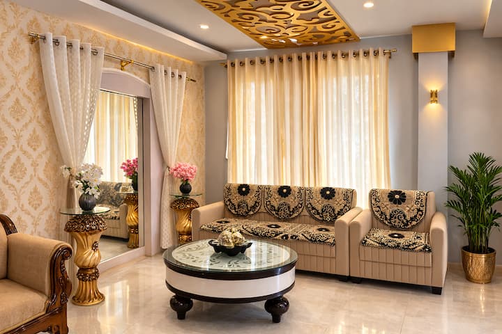 Royal Manor | Spacious 4bhk For Families & Groups - 구와하티